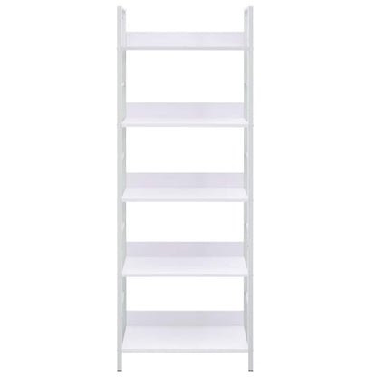 Bokhylla Vit 5 hyllor 60x27,6x158,5 cm