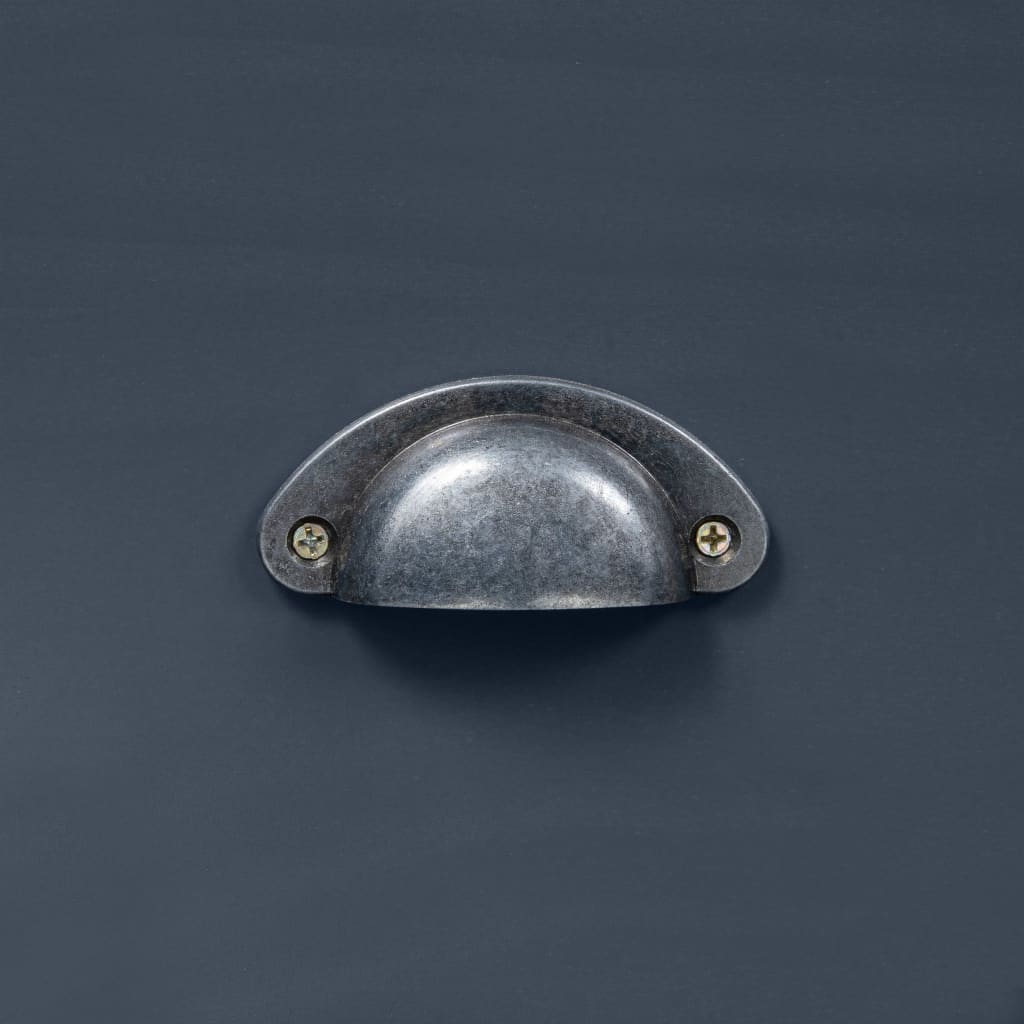 Skänk Grå Hill 125x40x80 cm massiv furu