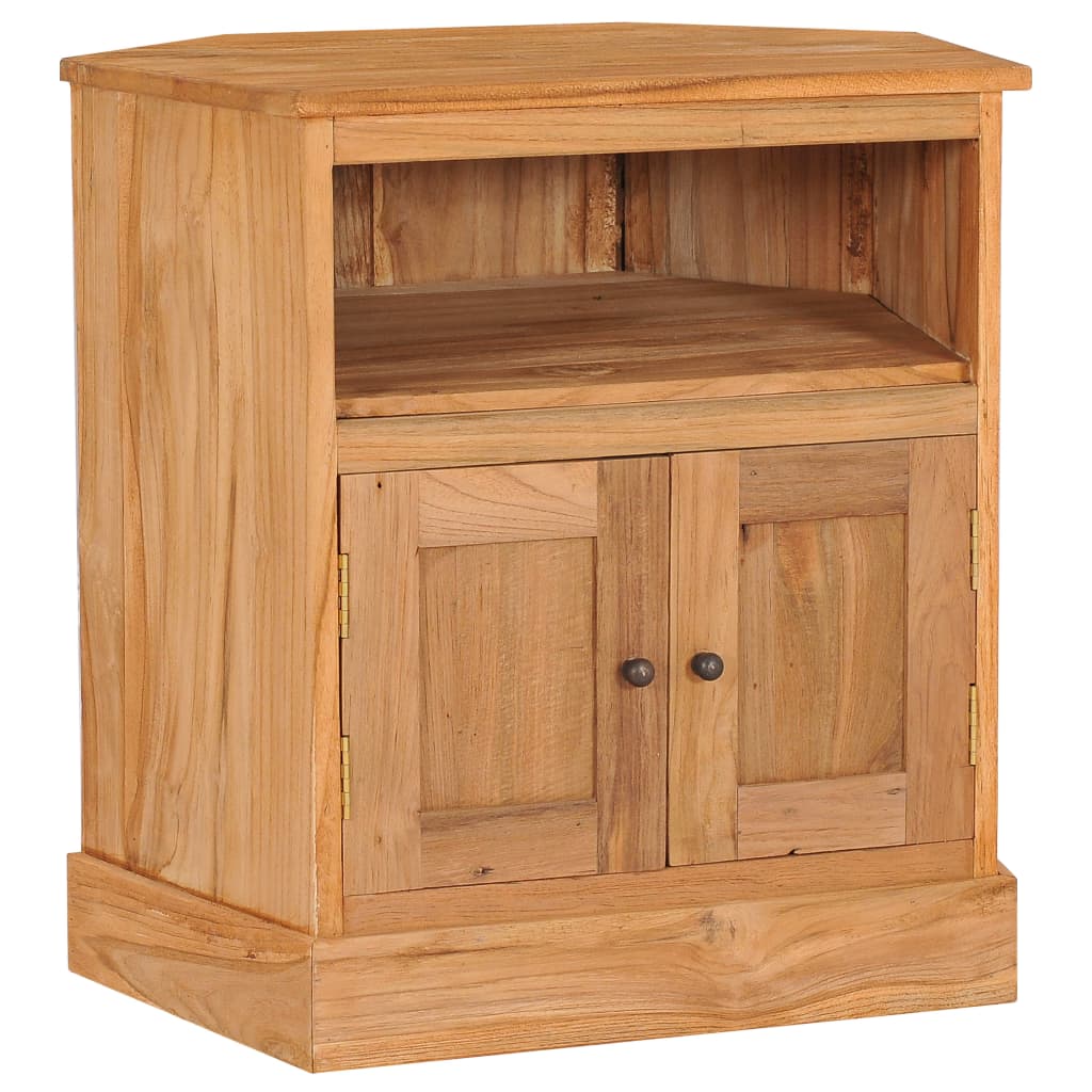 Skänk Trä Hörnskänk 60x45x60 cm massiv teak