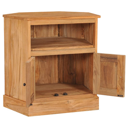Skänk Trä Hörnskänk 60x45x60 cm massiv teak