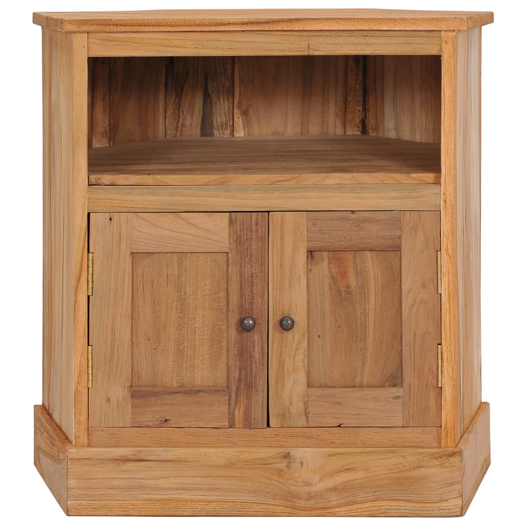Skänk Trä Hörnskänk 60x45x60 cm massiv teak