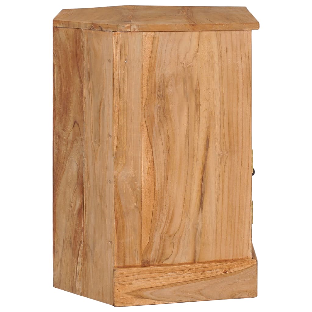 Skänk Trä Hörnskänk 60x45x60 cm massiv teak