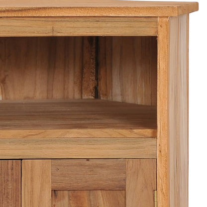 Skänk Trä Hörnskänk 60x45x60 cm massiv teak