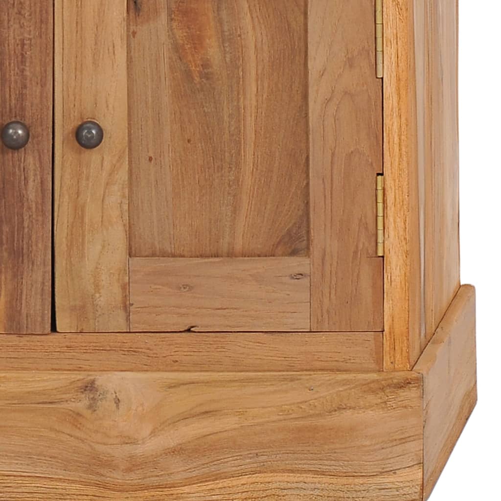 Skänk Trä Hörnskänk 60x45x60 cm massiv teak
