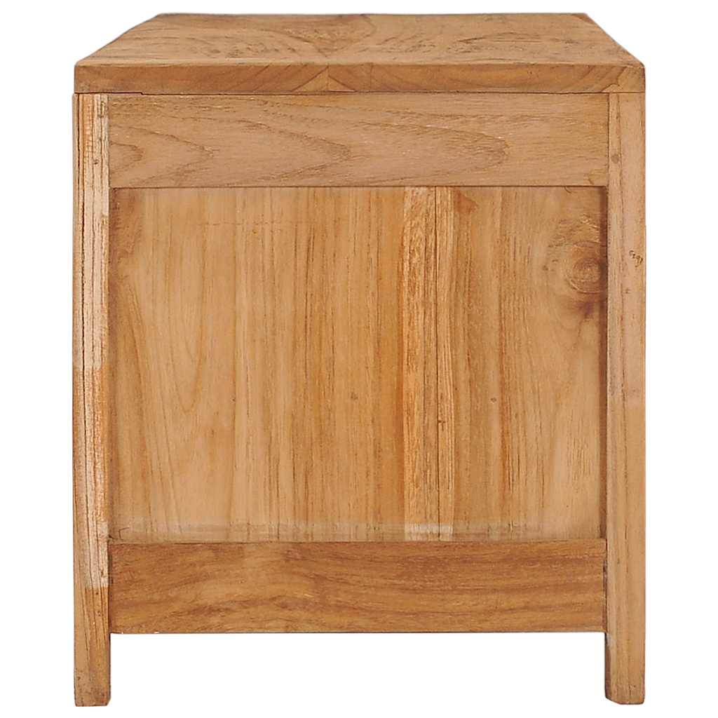TV-Möbel Trä TV-Bänk 100x30x35 cm massiv teak