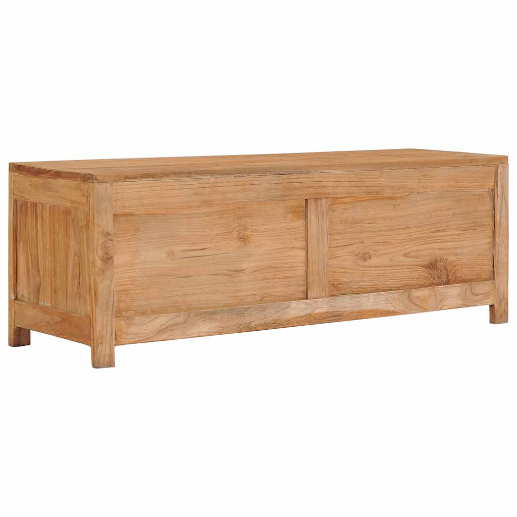 TV-Möbel Trä TV-Bänk 100x30x35 cm massiv teak