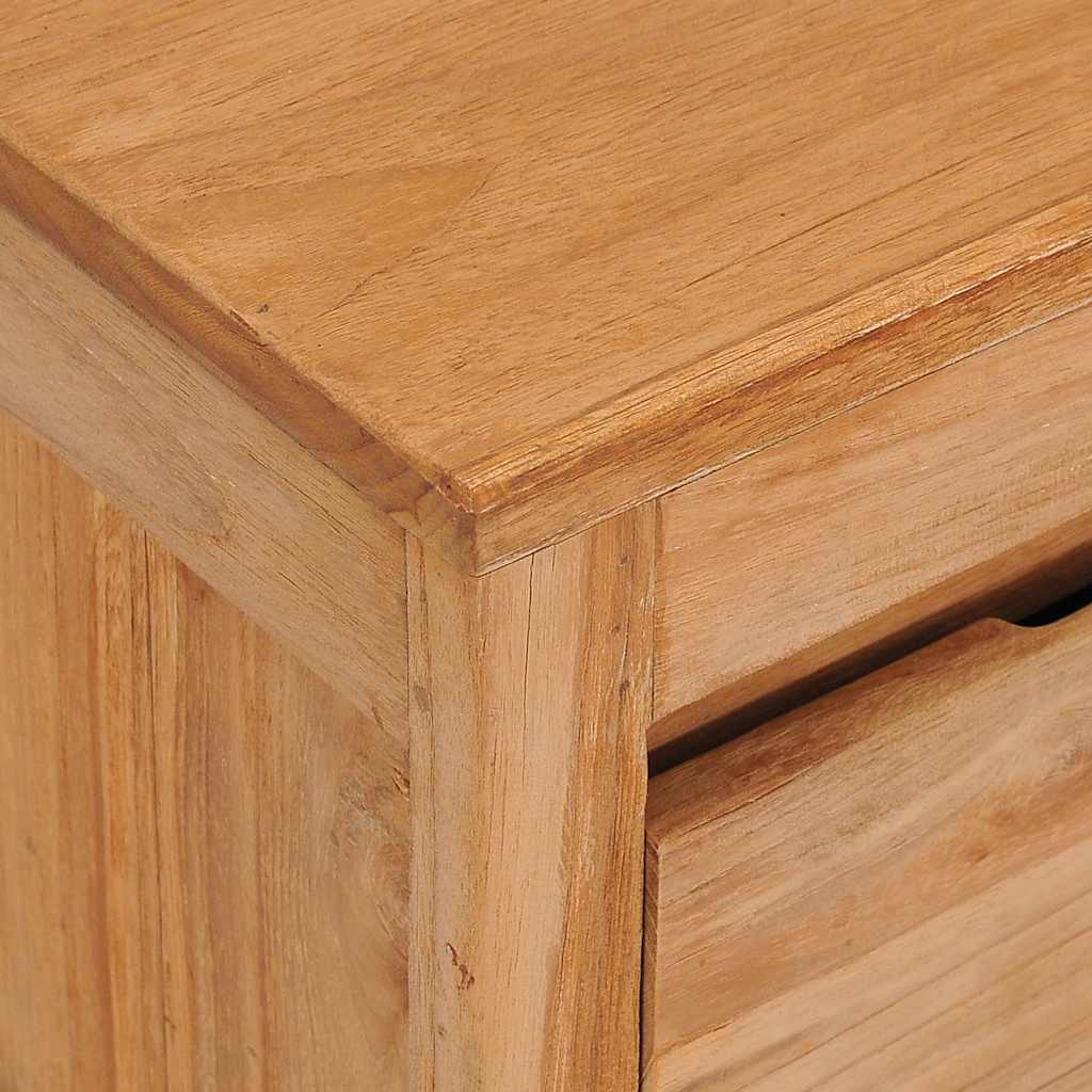 TV-Möbel Trä TV-Bänk 100x30x35 cm massiv teak
