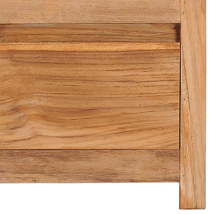 TV-Möbel Trä TV-Bänk 100x30x35 cm massiv teak