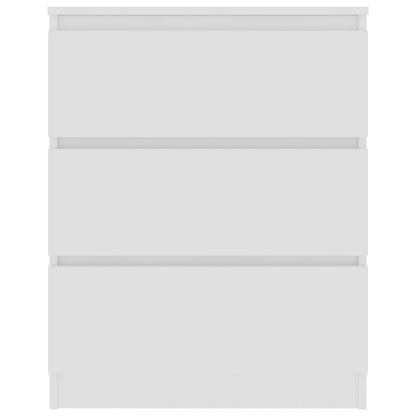 Byrå Vit 60x35x76 cm