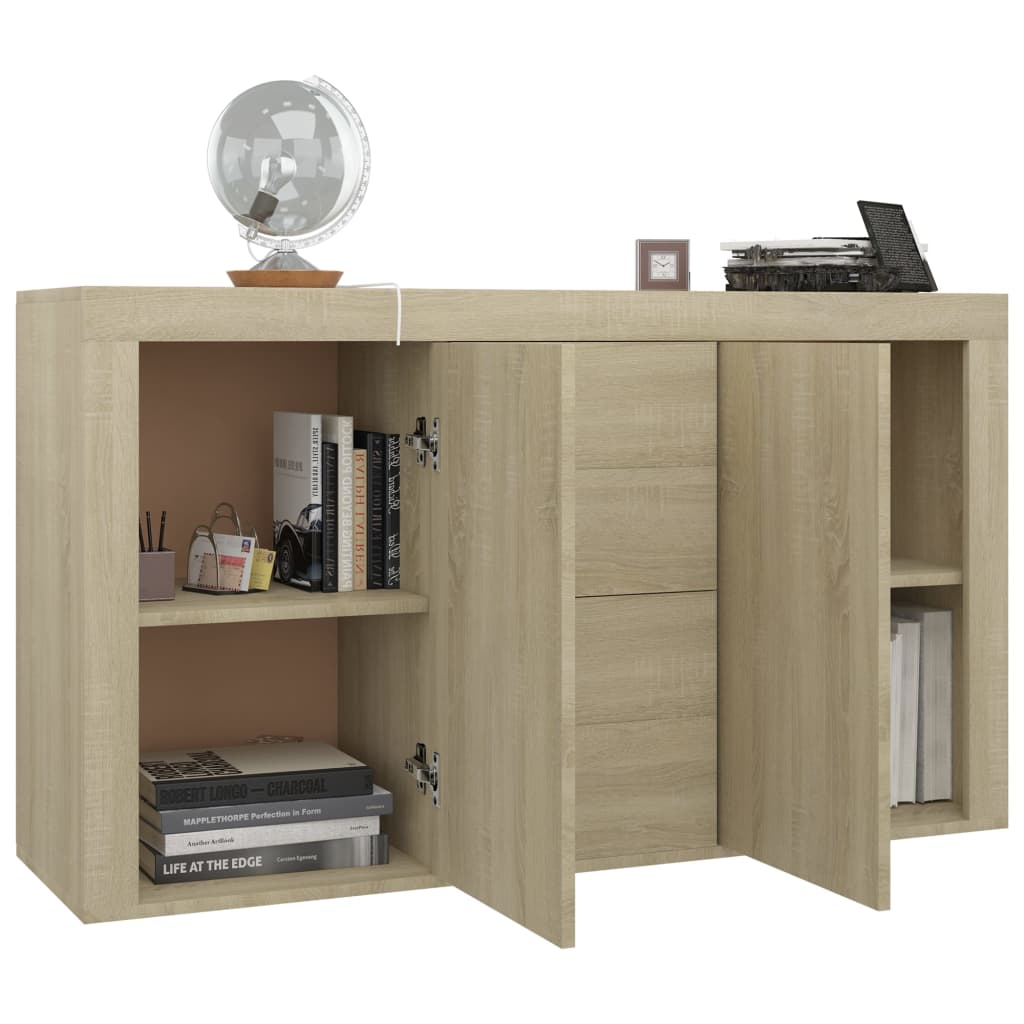 Skänk Sonoma Ek 120x36x69 cm