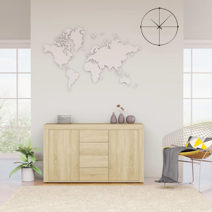 Skänk Sonoma Ek 120x36x69 cm