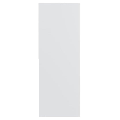 Bokhylla Vit 67x24x161 cm