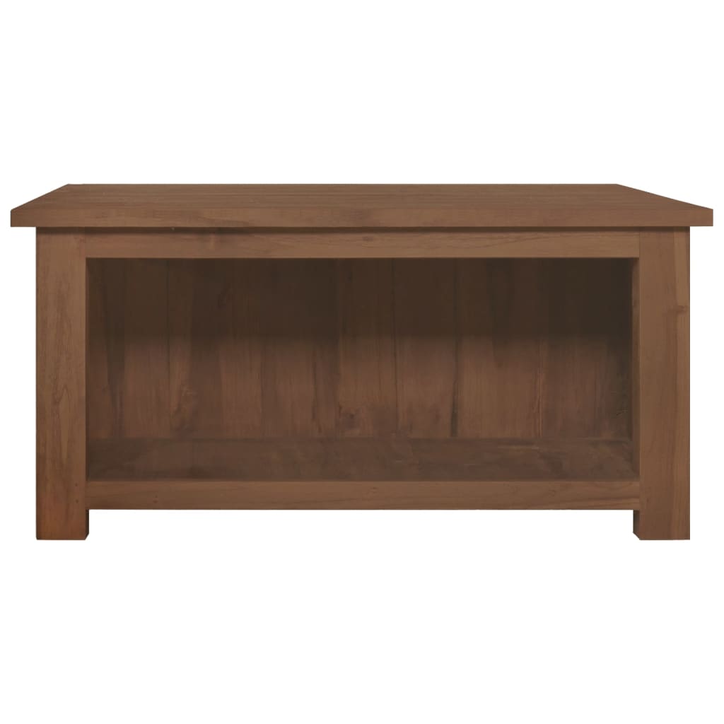 Soffbord 68x68x33 cm massiv teak