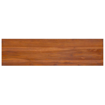 TV-Möbel Trä TV-Bänk 112x30x37 cm massiv teak