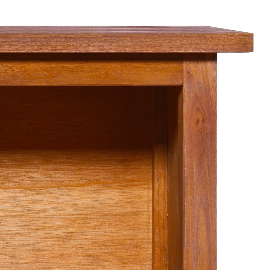 TV-Möbel Trä TV-Bänk 112x30x37 cm massiv teak