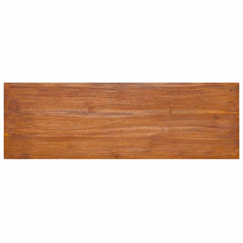 TV-Möbel Trä Väggmonterad TV-Bänk 90x30x30 cm massiv teak