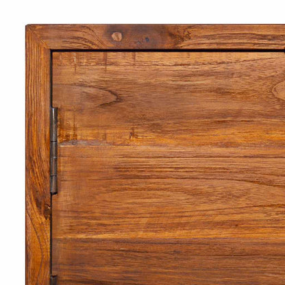 TV-Möbel Trä Väggmonterad TV-Bänk 90x30x30 cm massiv teak