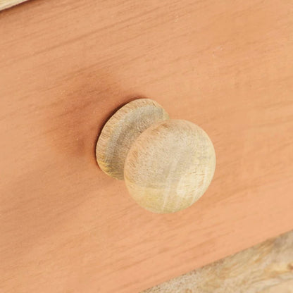 TV-Möbel Trä TV-Bänk 110x30x45 cm massivt mangoträ