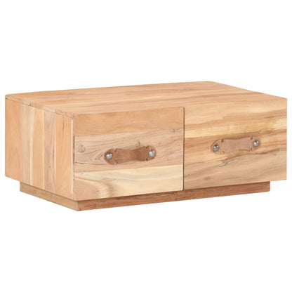 Soffbord Trä 90x50x35 cm massivt återvunnet trä