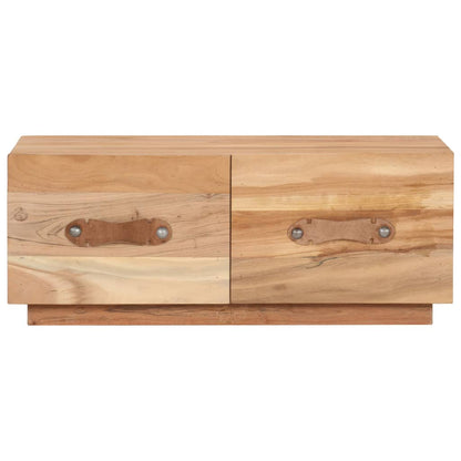 Soffbord Trä 90x50x35 cm massivt återvunnet trä