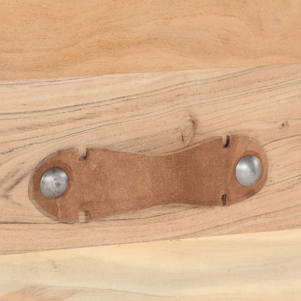 Soffbord Trä 90x50x35 cm massivt återvunnet trä