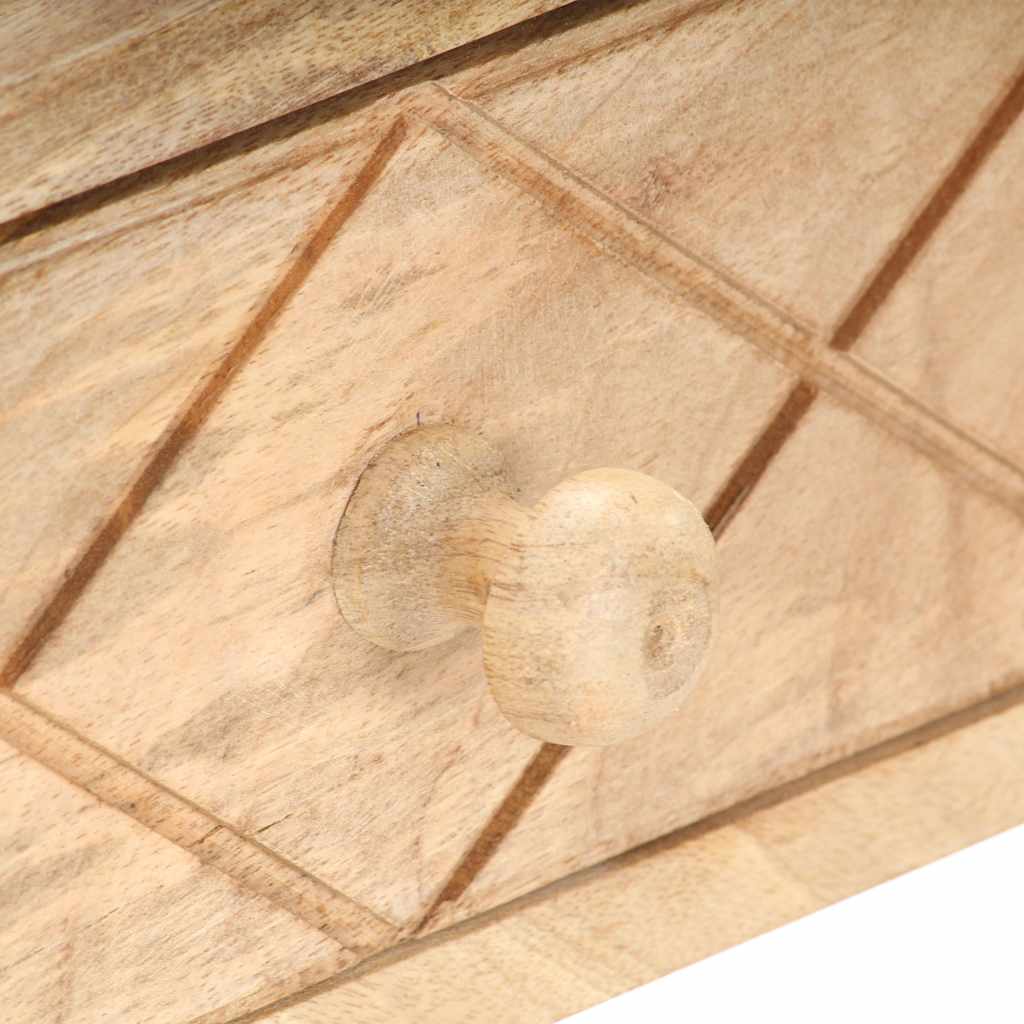 Sminkbord 100x50x76 cm massivt mangoträ