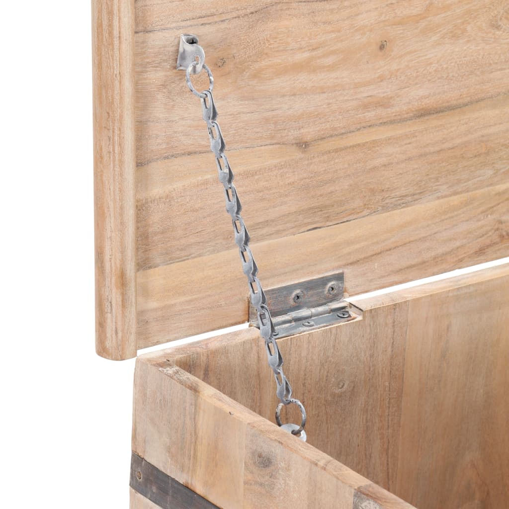 Förvaringskista 90x40x40 cm massivt akaciaträ