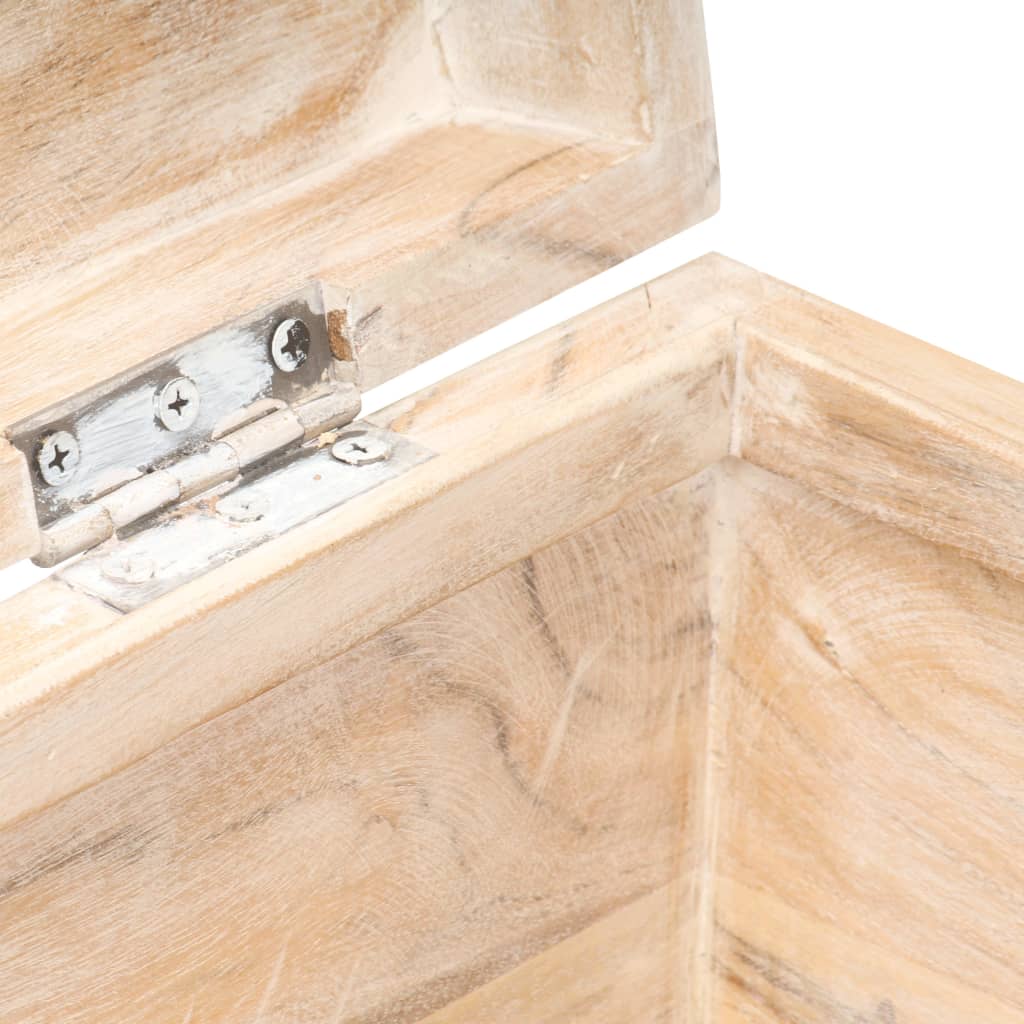 Förvaringskista 90x40x40 cm massivt akaciaträ