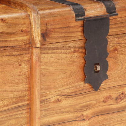 Förvaringskista 90x40x40 cm massivt akaciaträ