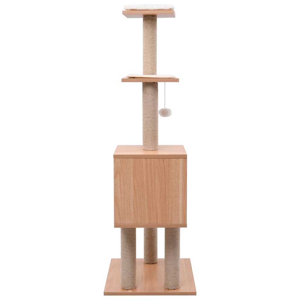 Kattmöbel Klösträd med klösmatta i sisal 123 cm