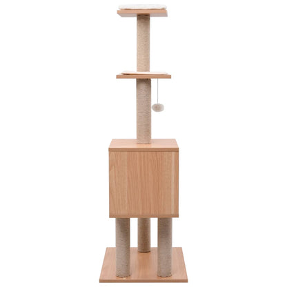 Kattmöbel Klösträd med klösmatta i sisal 123 cm