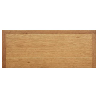 Skoställ Brun Ek Skohylla 90x37x45 cm massiv ek