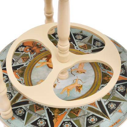 Vinställ Jordglobsbar eukalyptusträ blå