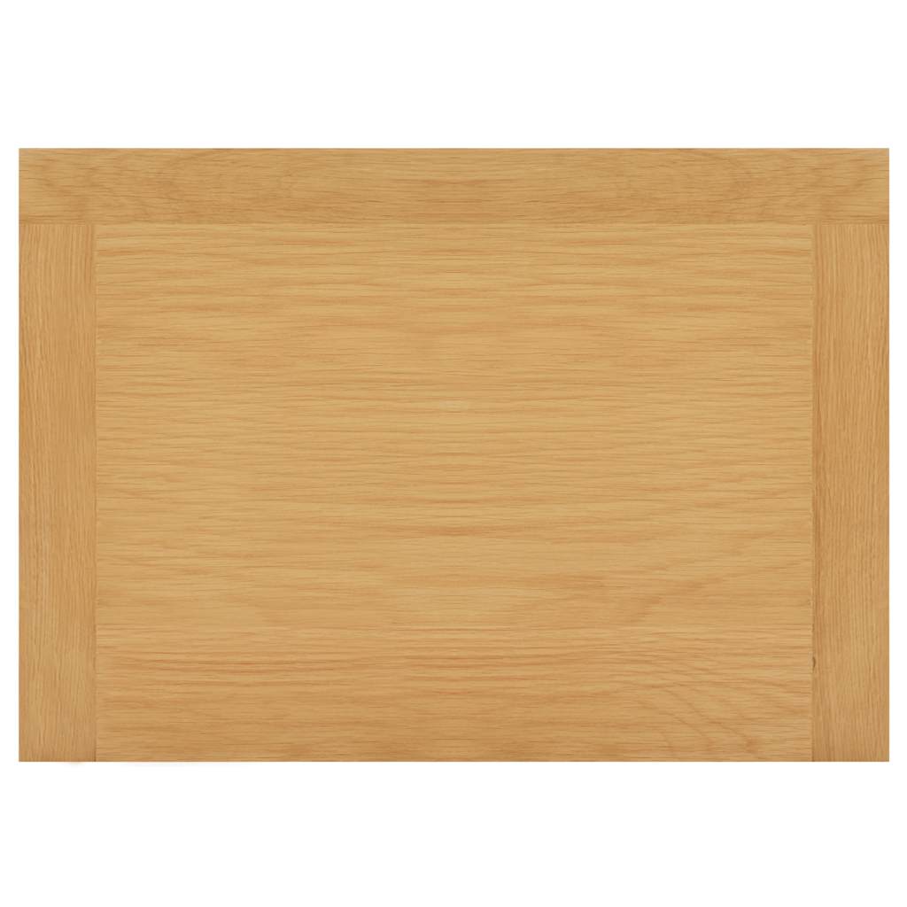 Skåp Trä 45x32x85 cm massiv ek