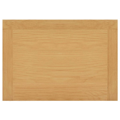 Skåp Trä 45x32x85 cm massiv ek