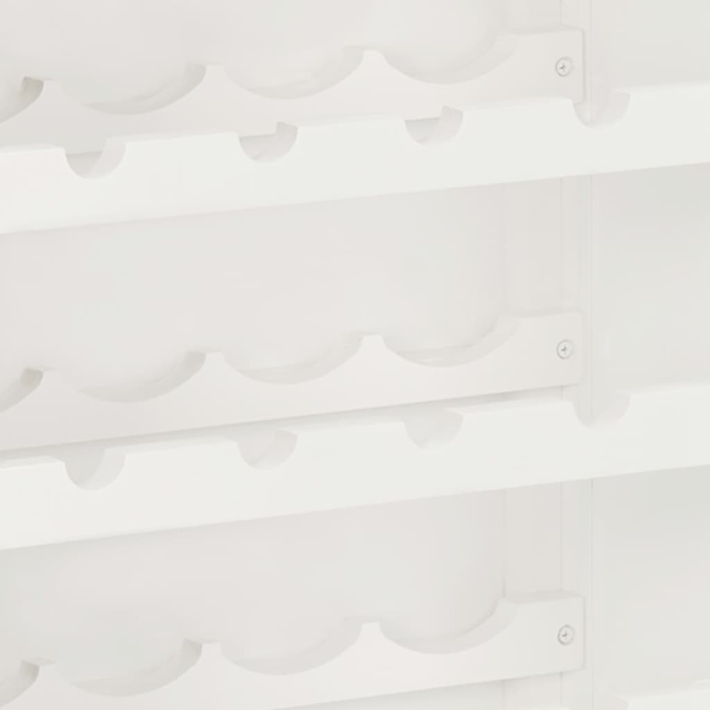 Vinställ Vinskåp 56x32x110 cm massiv ek