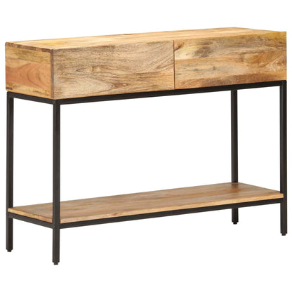 Avlastningsbord Konsollbord Trä 100x35x76 cm massivt mangoträ