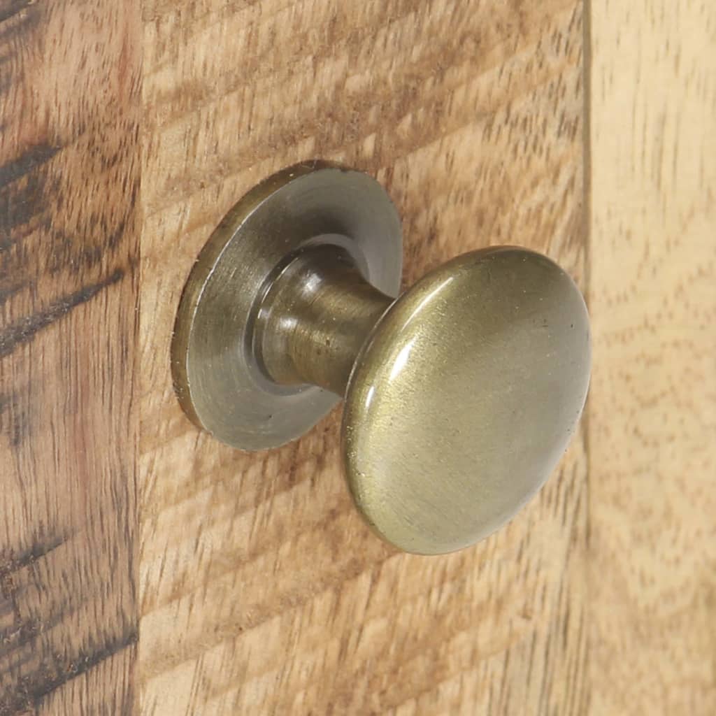 Sängbord Nattduksbord Trä 40x30x50 cm grovt mangoträ