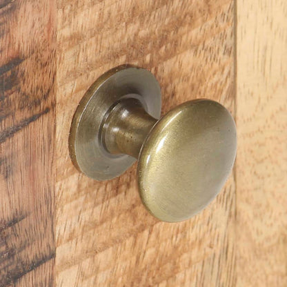 Sängbord Nattduksbord Trä 40x30x50 cm grovt mangoträ