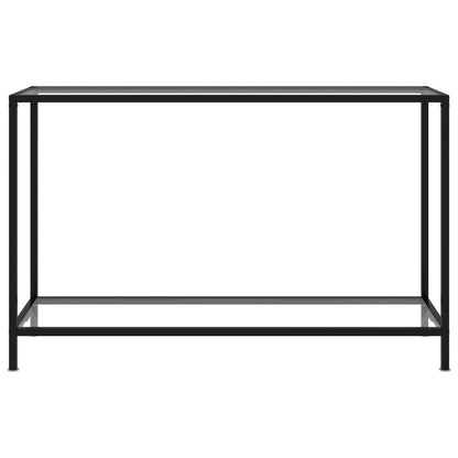 Avlastningsbord Konsollbord DIV. transparent 120x35x75 cm härdat glas