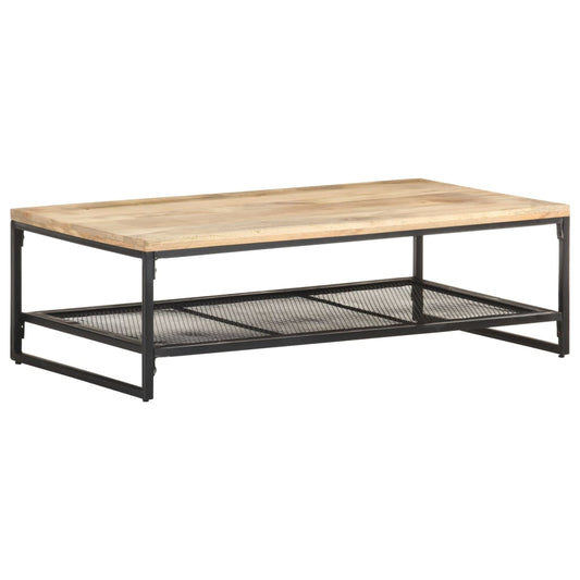Soffbord 110x60x35 cm massivt mangoträ