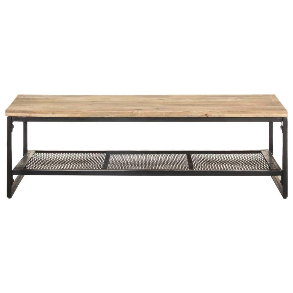 Soffbord 110x60x35 cm massivt mangoträ