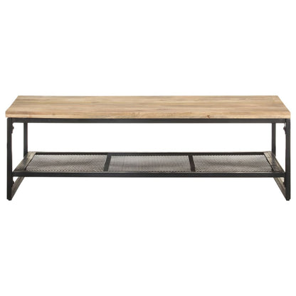 Soffbord 110x60x35 cm massivt mangoträ