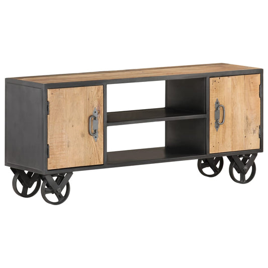 TV-Möbel Trä TV-Bänk 110x30x49 cm massivt återvunnet trä