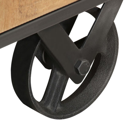 TV-Möbel Trä TV-Bänk 110x30x49 cm massivt återvunnet trä