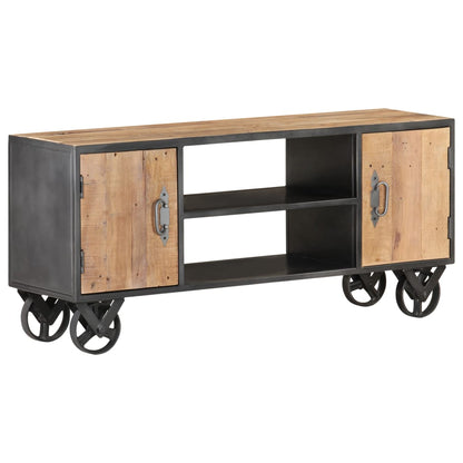 TV-Möbel Trä TV-Bänk 110x30x49 cm massivt återvunnet trä