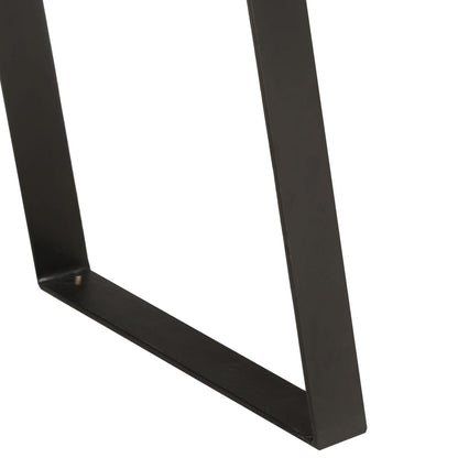 Avlastningsbord Konsollbord Trä 100x35x76 cm massivt akaciaträ med levande kant