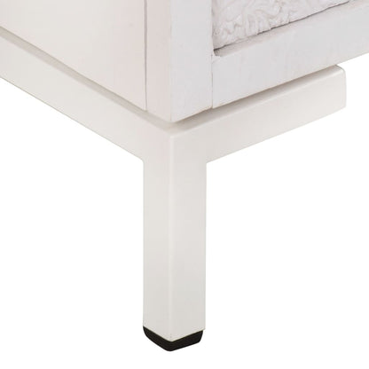 Skänk Trä 60x30x76 cm massivt mangoträ