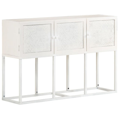 Skänk Trä 115x30x76 cm massivt mangoträ