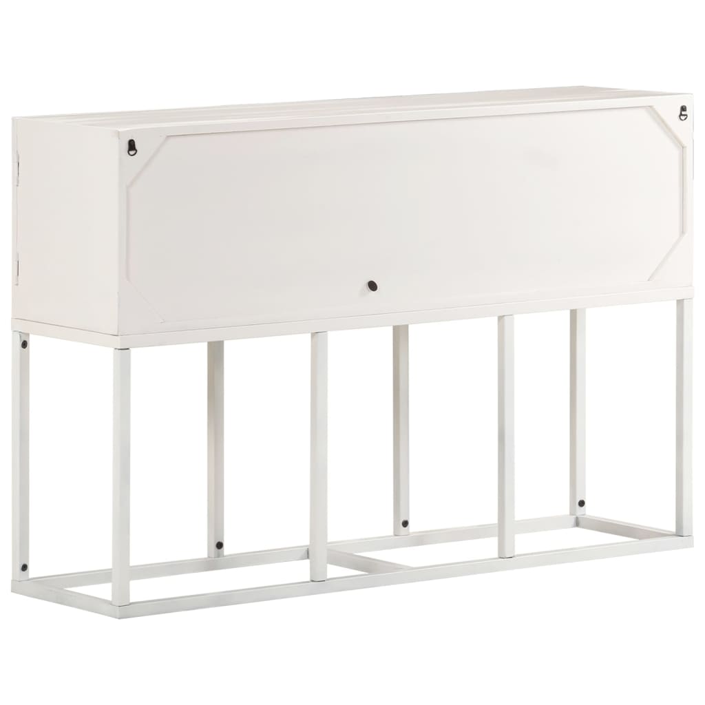 Skänk Trä 115x30x76 cm massivt mangoträ